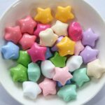 Soft Rubber Accessories Glossy Star Resin Charms