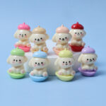 Cross-border EC Recommended Resin Apple Dog Figurines