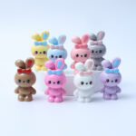 Cross-border EC Recommended Glossy 3D Rabbit Resin Charms