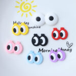 Soft Rubber Accessories Soft Rubber Eye Expression Patches