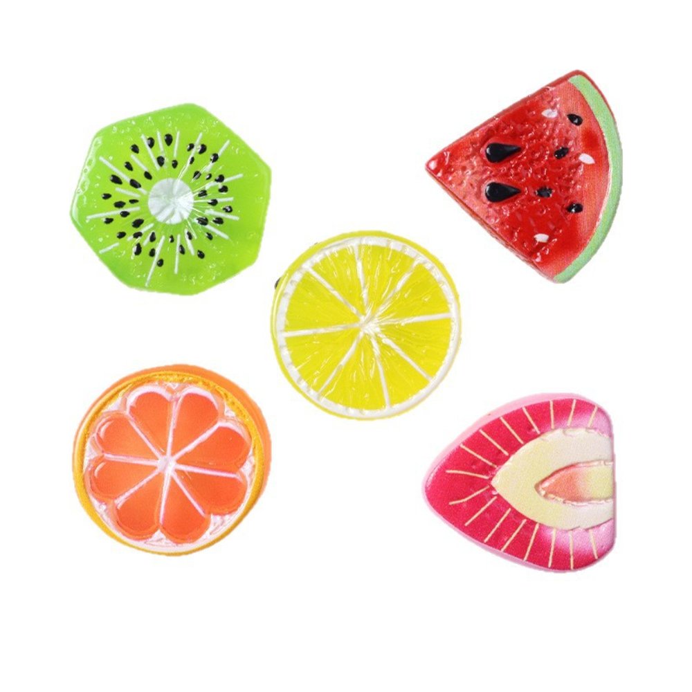 Jewelry accessories Resin Fruit Slice Charms