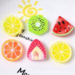 Jewelry accessories Resin Fruit Slice Charms