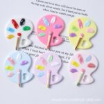Jewelry accessories Resin Palette Charms