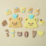 Soft Rubber Accessories Soft Rubber Butter Bear Patches